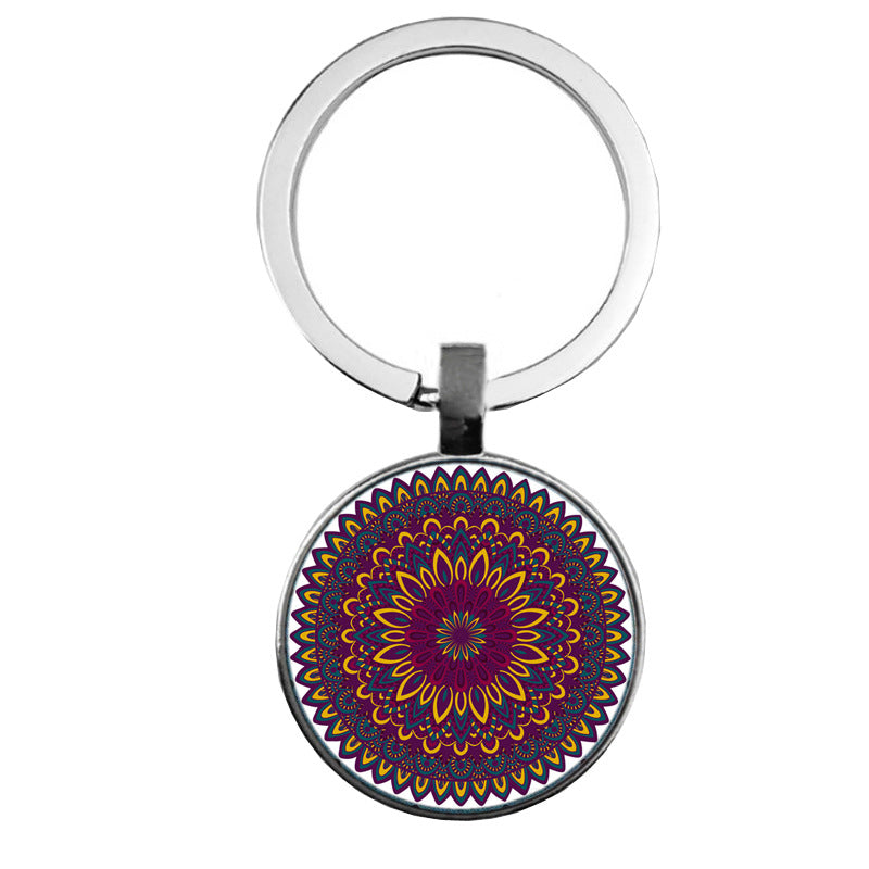 Wholesale Time Gemstone Zinc Alloy Keychains